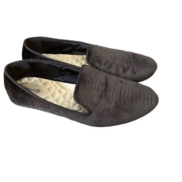 Birdies The Starling Loafer in brown velvet 9.5 - Image 2