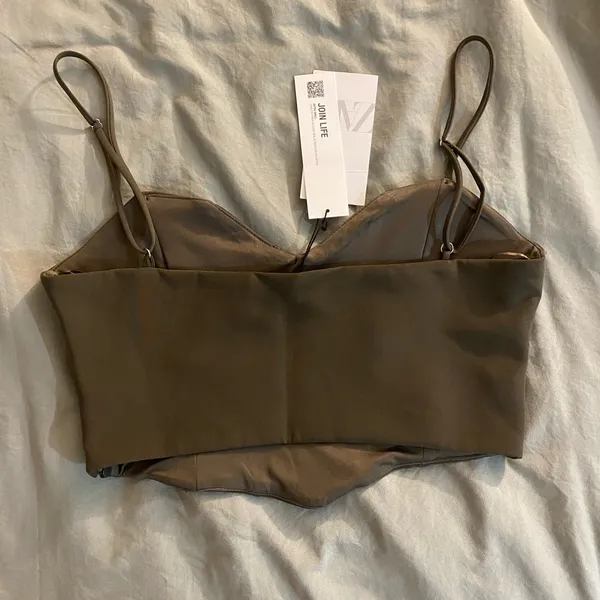 Zara Bustier Crop Top - Image 3