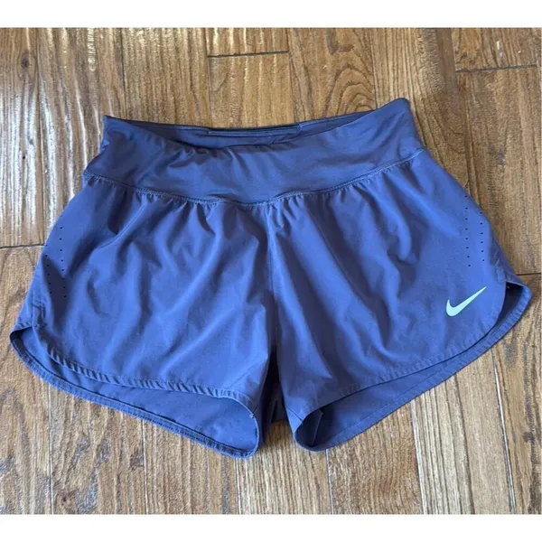 Nike dri fit running short size large purple - Image 2