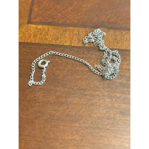 X19 1.25g 20inch damged scrap has knot 925 sterling silver - Image 6