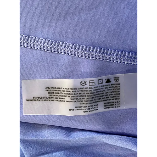 Aritzia TnaMOVE Love Skirt Purple Pleated Tennis Skort BuiltIn Shorts Pockets SM - Image 6