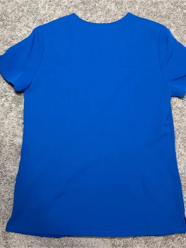 Figs Women’s Royal Blue Caterina Scrub Top - Image 2