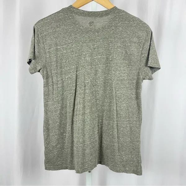 NHL Womens Medium Minnesota Wild Nature Graphic Tee Shirt Crewneck Heather Grey - Image 2