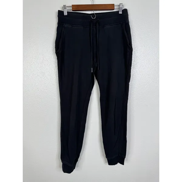 Lululemon Warm Down Jogger II 28 Black Sweatpants Size 8 LW5BSDS - Image 3