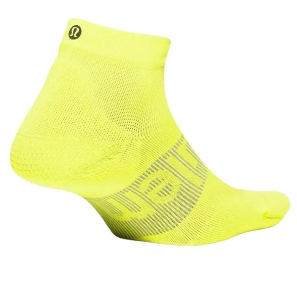 Lululemon Power Stride Ankle Sock Highlight Yellow Medium - Image 8