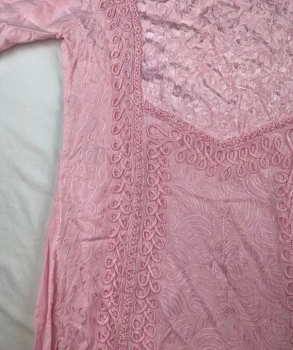 Lace Dress Pink - Image 2