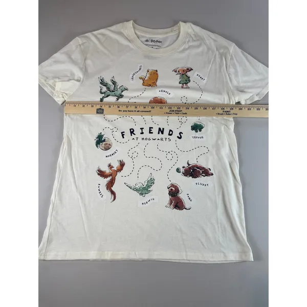 Harry Potter Graphic Tee Cream Size M New Without Tag - Image 4