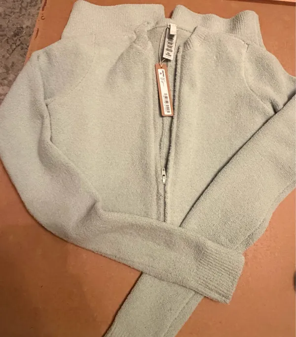 NWT SKIMS mint green cozy light onesie  - Image 5