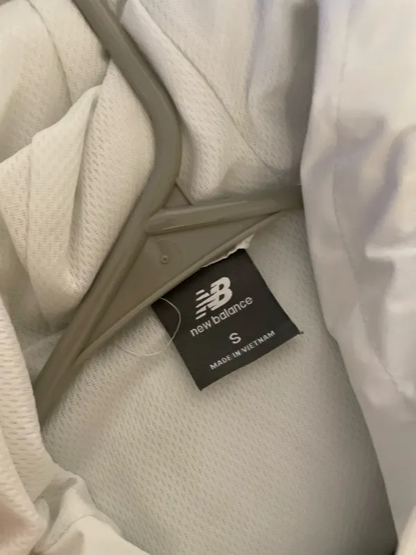 New Balance white windbreaker  - Image 3