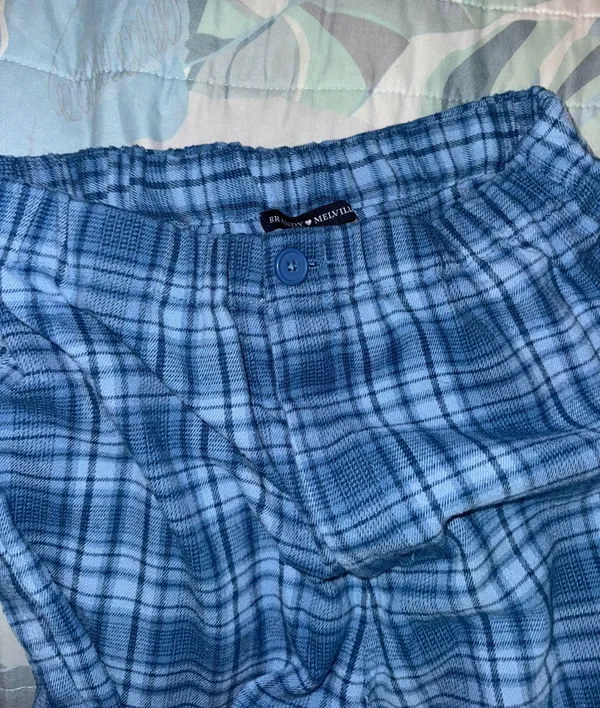 Brandy Melville Blue Plaid Set - Image 4