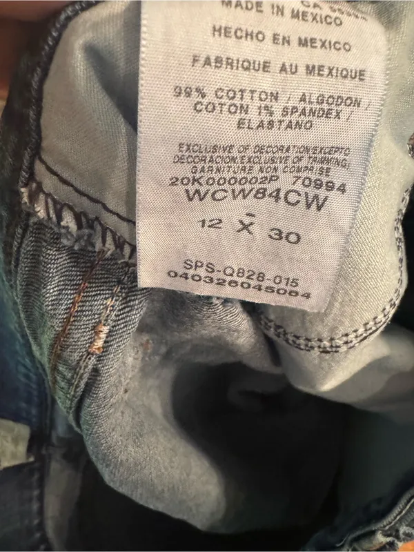 Wrangler Bootcut Jeans Women’s 12×30 EUC - Image 5