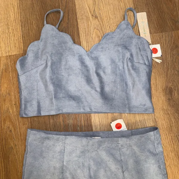 Iris Light Blue Skirt Set - Image 7