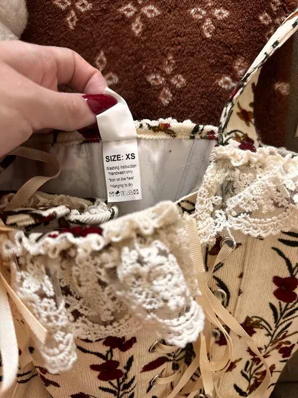 Lace Corset Top Multiple Size XS - Image 5