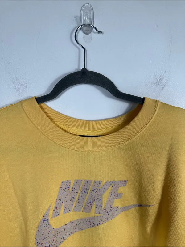 Nike‎ Icon Clash Topaz Gold Graphic Crop T-Shirt Women’s Plus 1X NWT - Image 6
