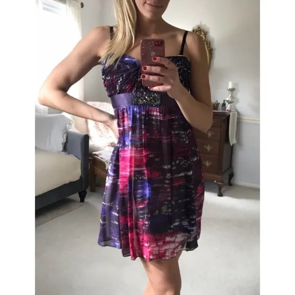 BCBG Max Azria Azaeleacom Cocktail Dress‎ size 10 (fits like 6) - Image 6