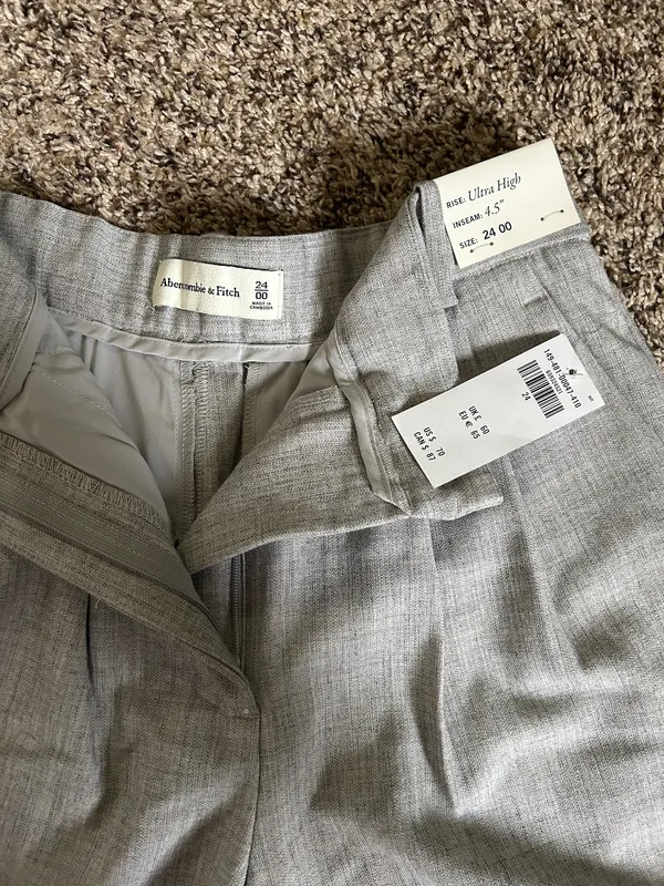 Abercrombie High-Rise Trousers Tailored - Image 3