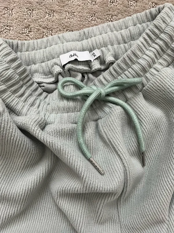 Adika Mint green cargo sweatpants - Image 3
