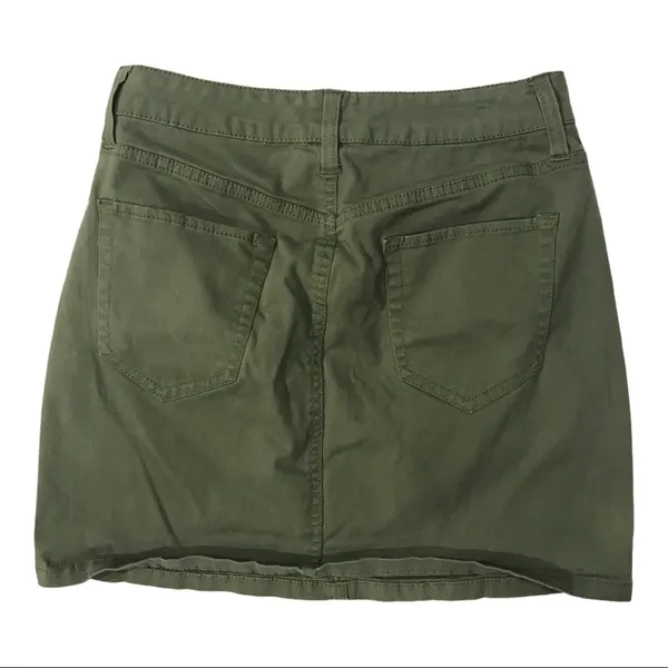 Market & Spruce Army Green Skirt - Image 2