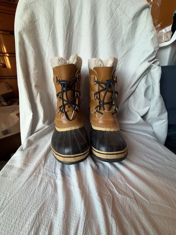 Sorel 1964 Pac Nylon Waterproof Winter Boots Size 8 - Image 5