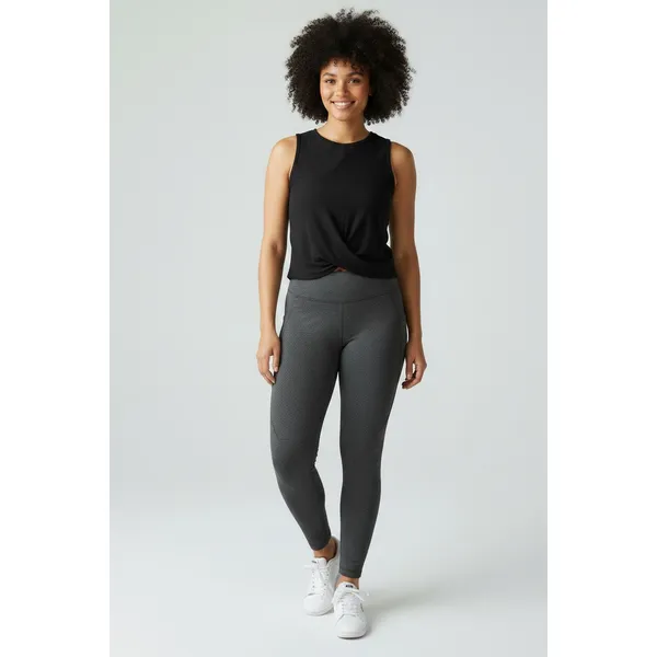Avia Womens Performance Tank Top Size L Black Modal Twist Sleeveless Active NWT - Image 12