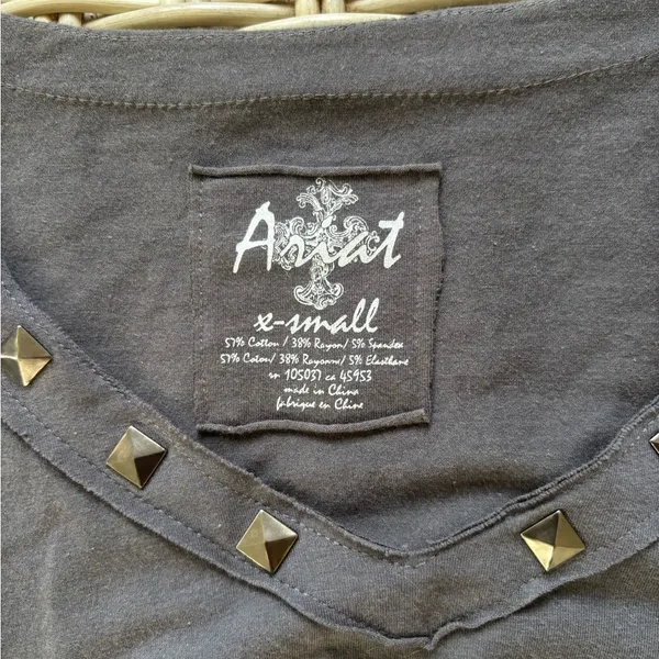 Ariat Y2K Studded Velvet‎ Dress XS goth vintage embellished layered - Image 9