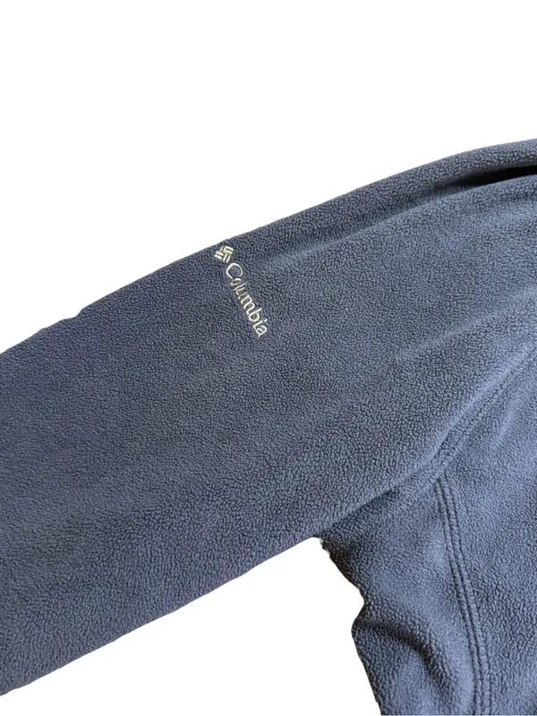 Columbia Womens XL Blue Fleece 1/4 Quarter Zip Pullover Sweater Cozy Gorpcore - Image 4