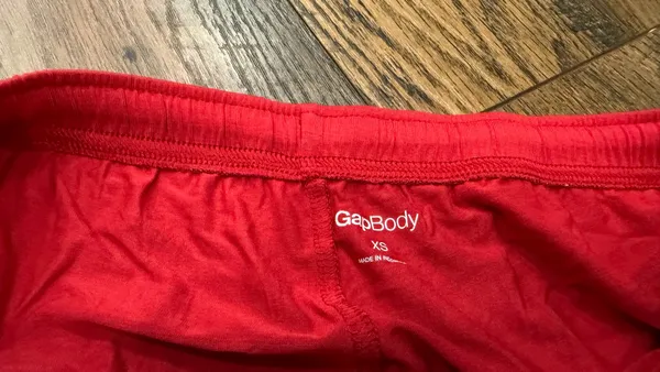 Gap Women's Softest Modal Drawstring PJ Pants Red Pajama Lounge, Size XS, NEW - Image 5