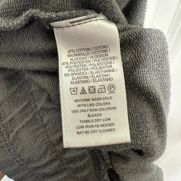 Free People Movement Sunny Skinny Joggers Women XS Gray Cotton Blend Sweatpants - Image 6
