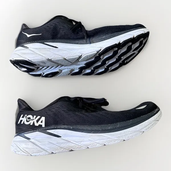 Hoka One One Women's Clifton 8 Size US 10 B BWHT 1119394 Running Shoe - Image 3