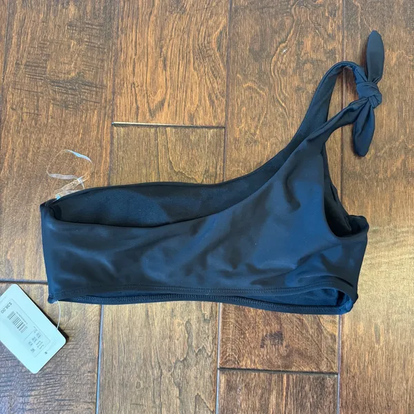 GB Bikini Swimsuit Top Dillards Black Women's Size Large NEW‎ w/tags - Image 2