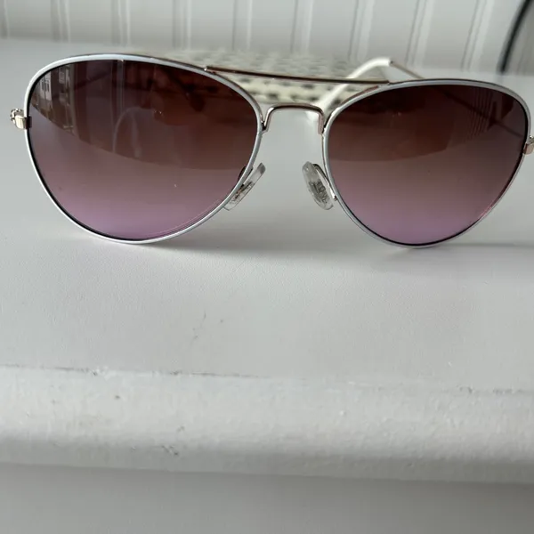 American Eagle Outfitters Pink Aviator Sunglasses - Image 7