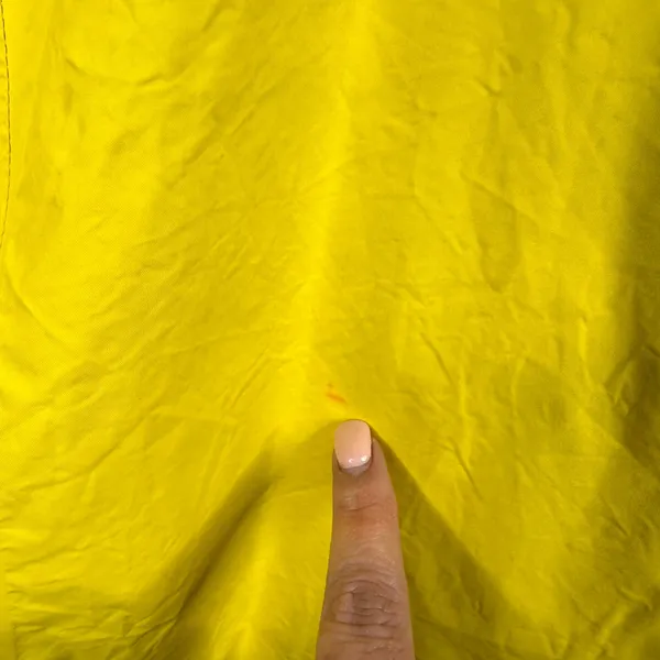 Mountain Hardwear Womens size Small Plasmic Ion Rain Jacket Yellow 1572591 - Image 11