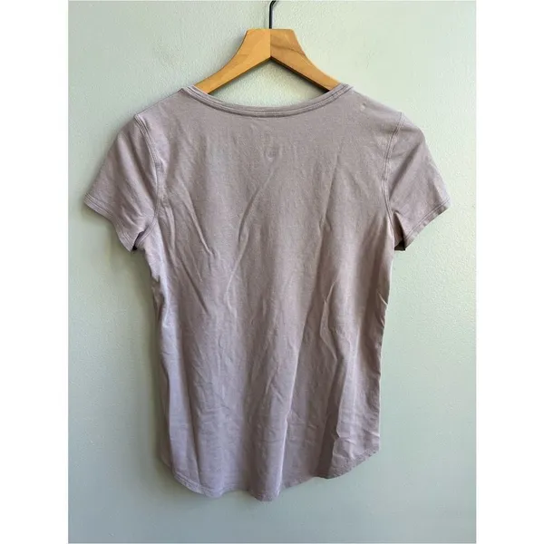 Lululemon Love Crew III Violet Verbena Purple Mauve Short Sleeve T-Shirt Pima - Image 6