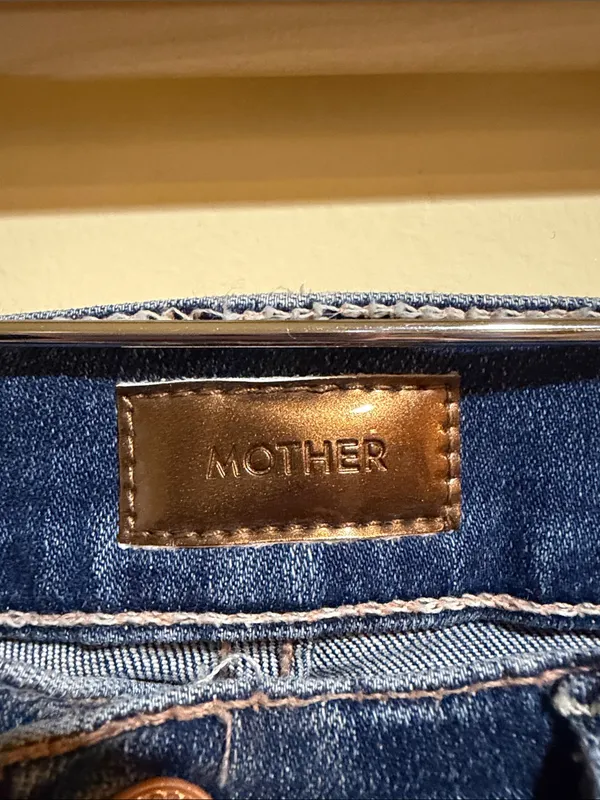 Women’s Mother The Insider Crop Step Chew Wash Dancing On Coals Jeans - Image 4