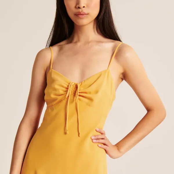 Abercrombie | Cinch Front Slip Mini Dress - Image 5