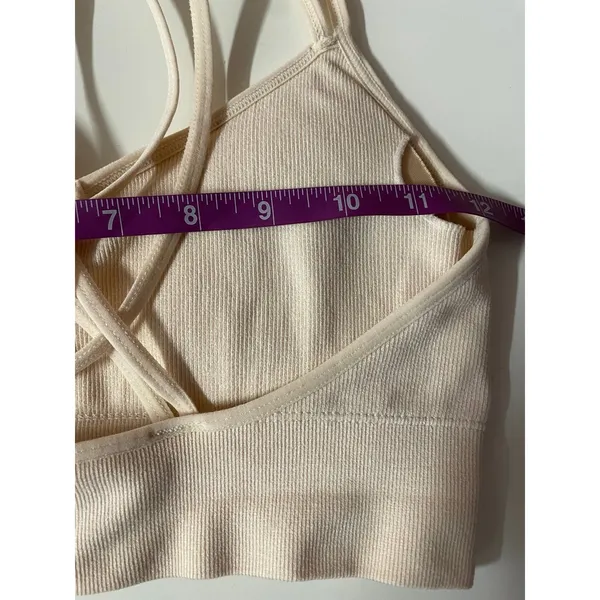 Forever 21 Nude Sports Bra Size S/M GUC - Image 5