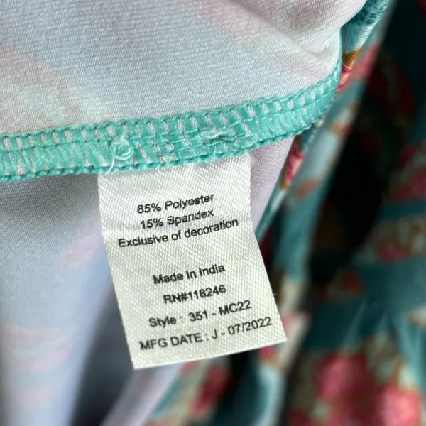 Cabana‎ Life UPF 50+ Manchester Babydoll Dress size L - Image 8