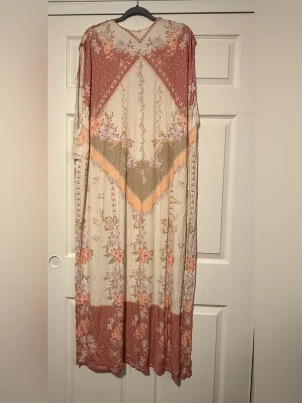 Free People Vienne Tee Lace Floral‎ Tunic Top Fairy Whimsical Floral Boho Hippie - Image 8