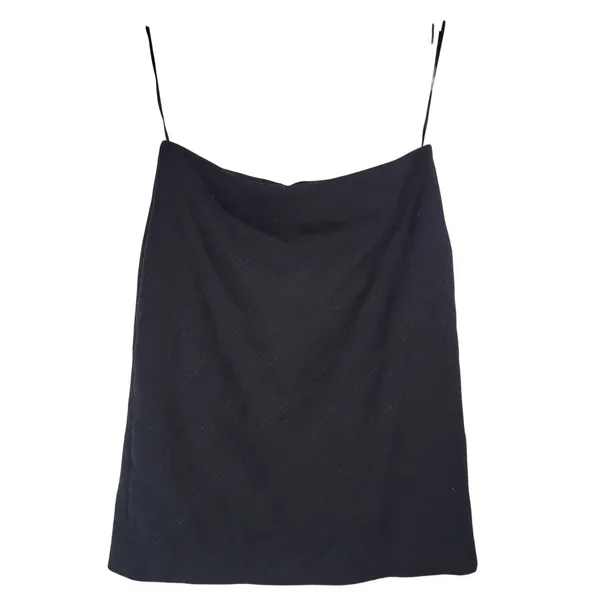 Anne Klein Black Quilted Stitch Pencil Skirt Womens‎ Size 2 Knee Length Career - Image 4