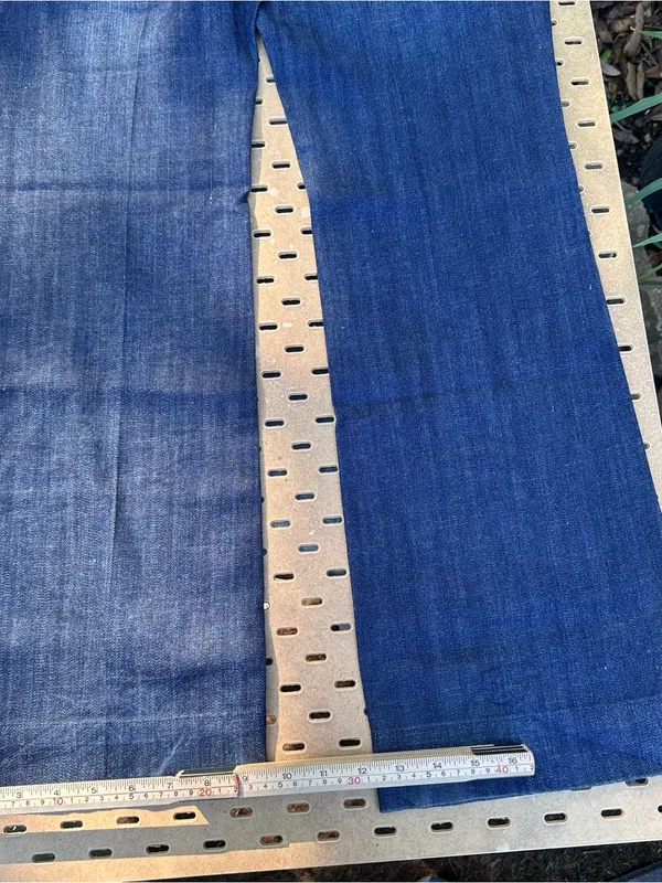 Zana Di Vintage Y2K Dark Wash Flare Jeans - Embroidered Pockets - Size 11 - Image 7