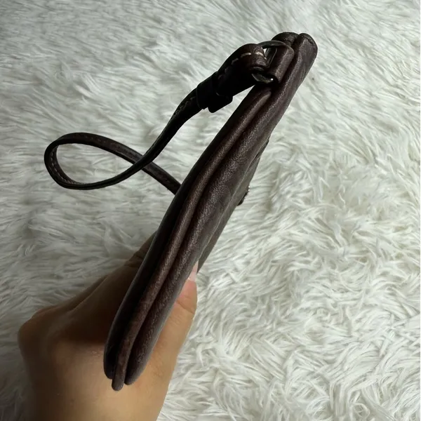 y2k COACH Brown Wristlet - Image 6