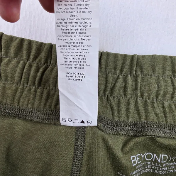 Beyond Yoga Spacedye Commuter Midi Jogger Pant Olive Green Heather Large - Image 7