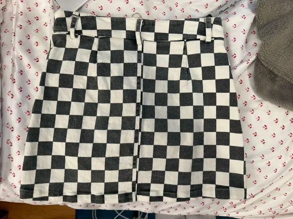 Topshop Checker skirt - Image 2
