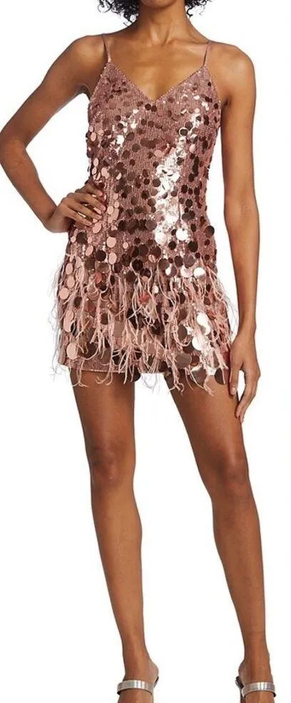 NWT Ramy Brook Rina Sequin Minidress - Image 5
