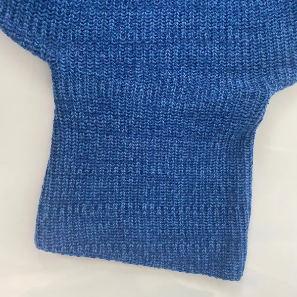 Free People Slouchy Sweater Women Blue 'Eleven' Tunic Medium Oversize Turtleneck - Image 14