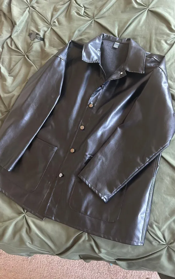 SheIn Leather Jacket - Image 2