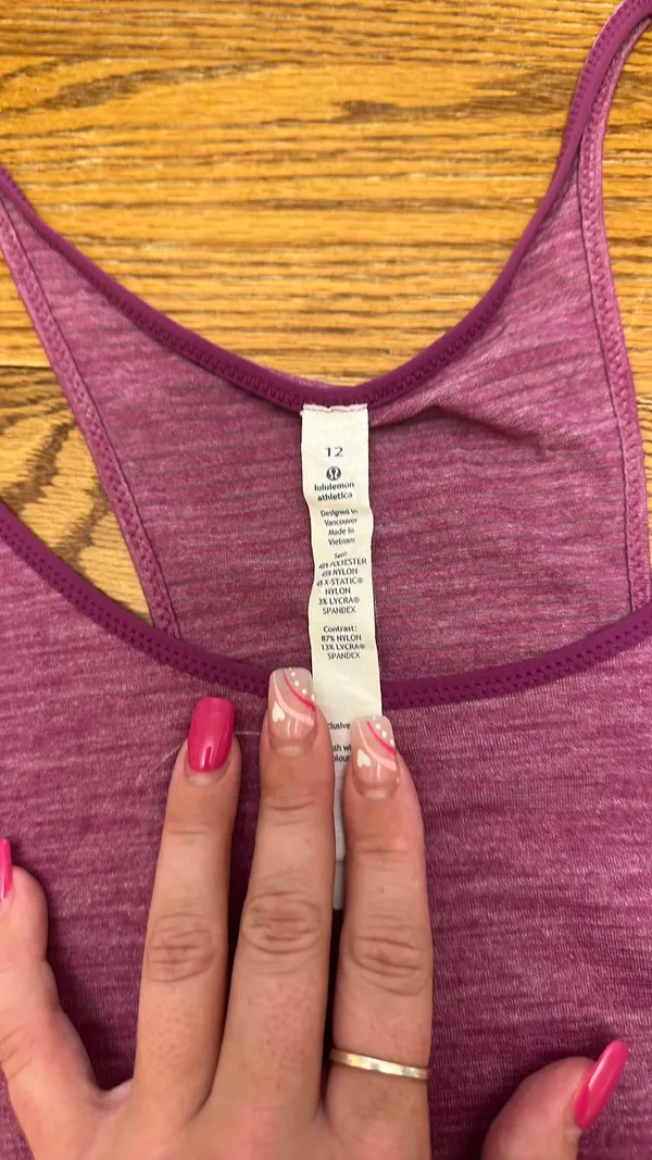Lululemon Pink Tank - Image 4