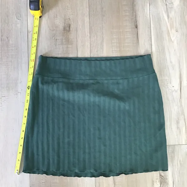 OFFLINE by Aerie‎ Women Green Casual Skirt XL NWT - Image 4