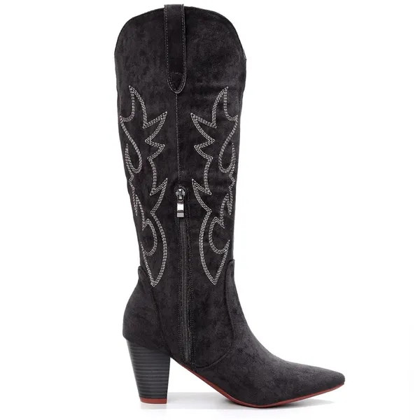 NWT VenusCelia Women’s Knee‎ High Stretchy Fashion Boots – Size 7.5 - Image 3