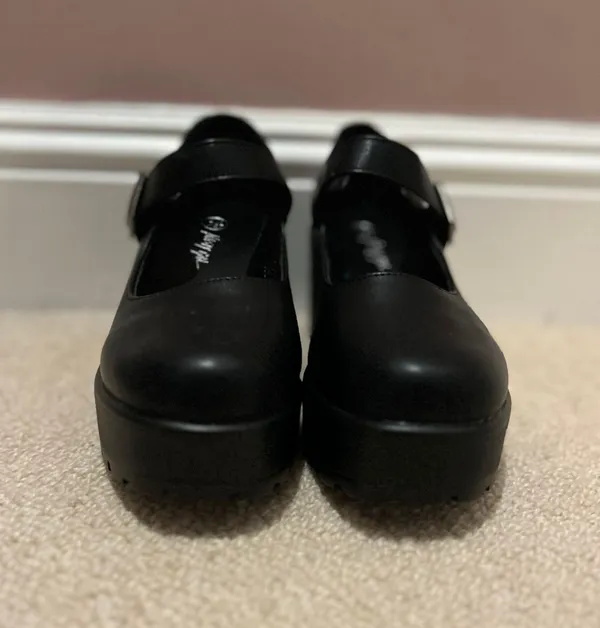 Nasty Gal Mary Jane Chunky Platform Heels - Image 2